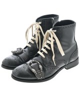 GUCCI（グッチ）ブーツ 黒 サイズ:UK6 1/2(25cm位) メンズ/2200616300244