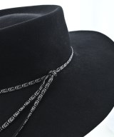 GUCCI（グッチ）ハット 黒 サイズ:58cm レディース/2200616300251