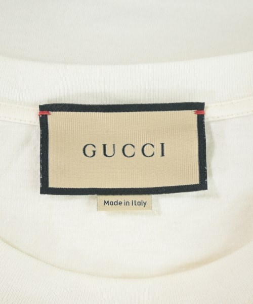 GUCCI（グッチ）Tシャツ・カットソー 白 サイズ:M メンズ/2200616315033