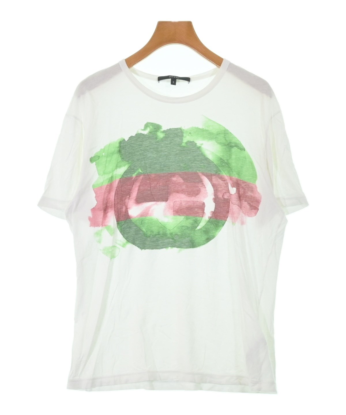 グッチ✨GUCCI 長袖カットソー ギャザーデザイン サイドライン入り S グッチ✨GUCCI 長袖カットソー ギャザーデザイン サイドライン