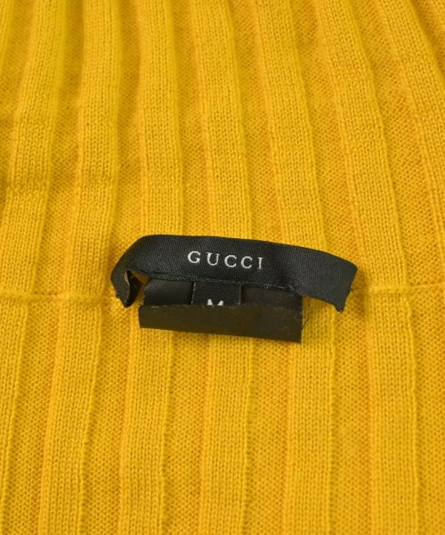 GUCCI（グッチ）ニット・セーター 黄 サイズ:M メンズ/2200617044062