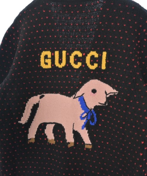 GUCCI（グッチ）カーディガン 黒 サイズ:-(M位) メンズ/2200617100010