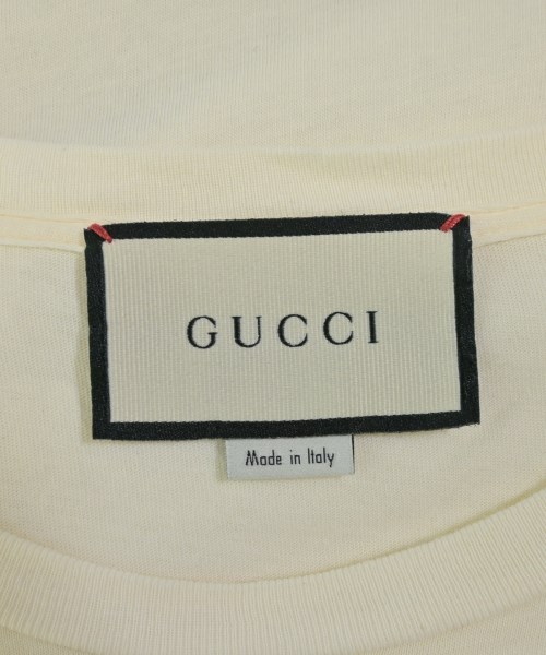 GUCCI（グッチ）Tシャツ・カットソー 白 サイズ:L メンズ/2200616768037
