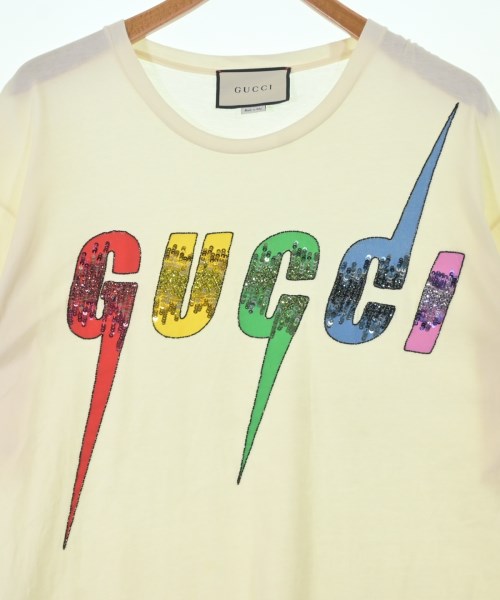GUCCI（グッチ）Tシャツ・カットソー 白 サイズ:L メンズ/2200616768037