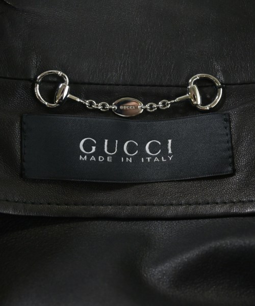GUCCI（グッチ）ライダース 黒 サイズ:36(XS位) レディース/2200617489016