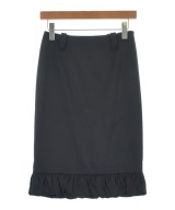 GUCCI（グッチ）ひざ丈スカート 黒 サイズ:38(S位) レディース/2200617489023