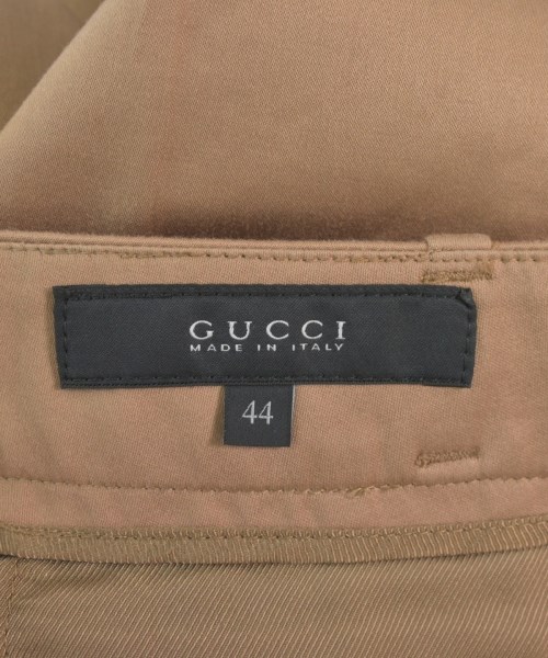 GUCCI（グッチ）スラックス ベージュ サイズ:44(L位) レディース/2200615796093
