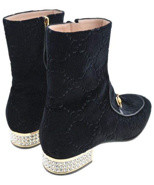 GUCCI（グッチ）ブーツ 黒 サイズ:EU39(25.5cm位) レディース/2200618275045