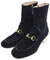 GUCCI（グッチ）ブーツ 黒 サイズ:EU39(25.5cm位) レディース/2200618275045
