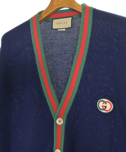 GUCCI（グッチ）カーディガン 紺 サイズ:XL メンズ/2200618294015
