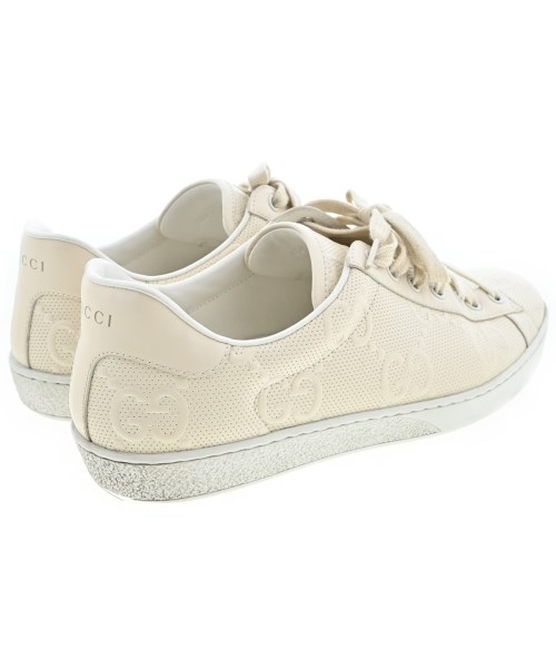 GUCCI（グッチ）スニーカー ベージュ サイズ:8(26cm位) メンズ/2200618444120