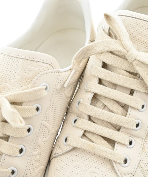 GUCCI（グッチ）スニーカー ベージュ サイズ:8(26cm位) メンズ/2200618444120