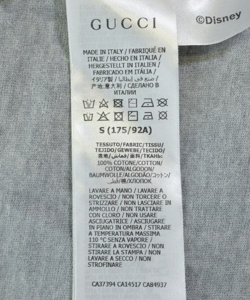 GUCCI（グッチ）Tシャツ・カットソー グレー サイズ:S メンズ/2200618524082