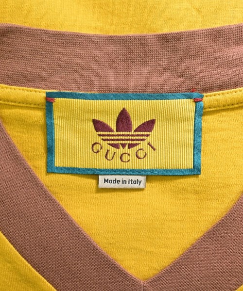 GUCCI（グッチ）Tシャツ・カットソー 黄 サイズ:S レディース/2200611637352