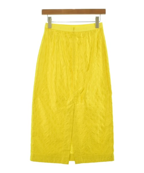 GUCCI（グッチ）ロング・マキシ丈スカート 黄 サイズ:38(S位) レディース/2200611637390