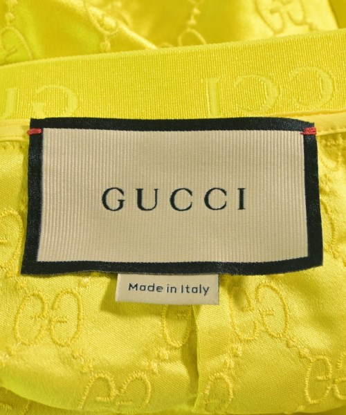 GUCCI（グッチ）ロング・マキシ丈スカート 黄 サイズ:38(S位) レディース/2200611637390