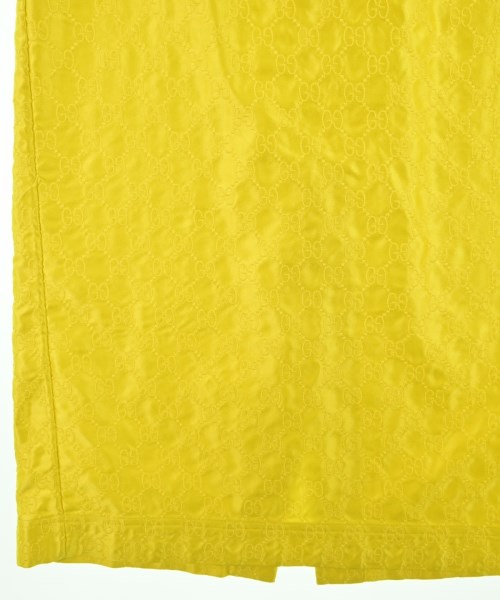 GUCCI（グッチ）ロング・マキシ丈スカート 黄 サイズ:38(S位) レディース/2200611637390