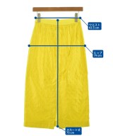 GUCCI（グッチ）ロング・マキシ丈スカート 黄 サイズ:38(S位) レディース/2200611637390