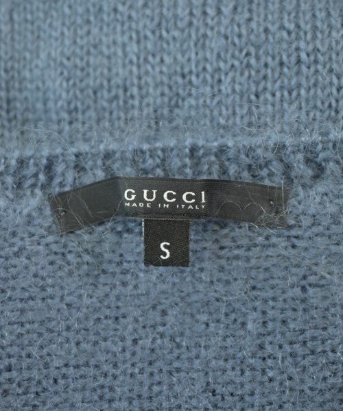GUCCI（グッチ）ニット・セーター 青 サイズ:S メンズ/2200619272111