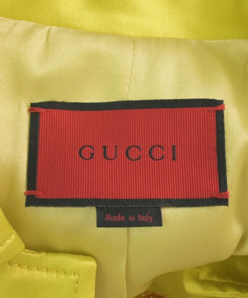 GUCCI（グッチ）ジャケット 黄 サイズ:42(M位) レディース/2200619403010