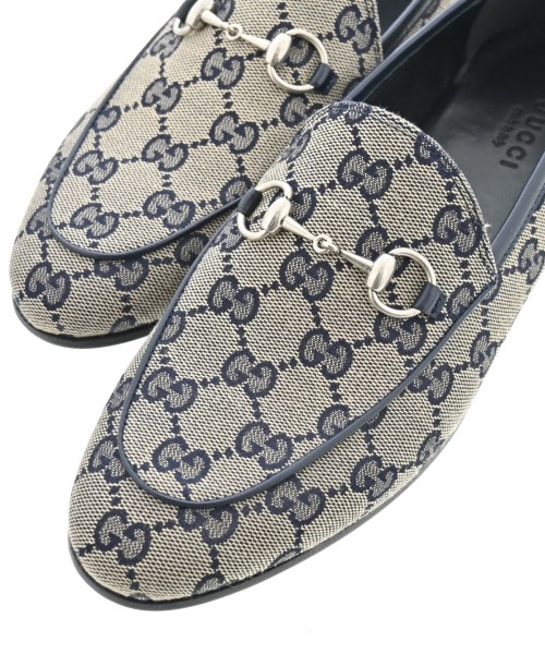GUCCI（グッチ）ドレスシューズ/ローファー グレー サイズ:EU37(23.5cm位) レディース/2200619403065
