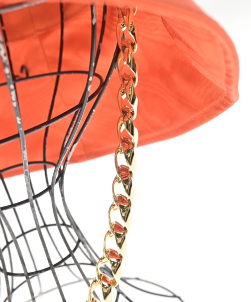 GUCCI（グッチ）ハット オレンジ サイズ:- レディース/2200619403089