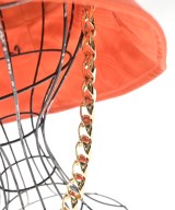 GUCCI（グッチ）ハット オレンジ サイズ:- レディース/2200619403089