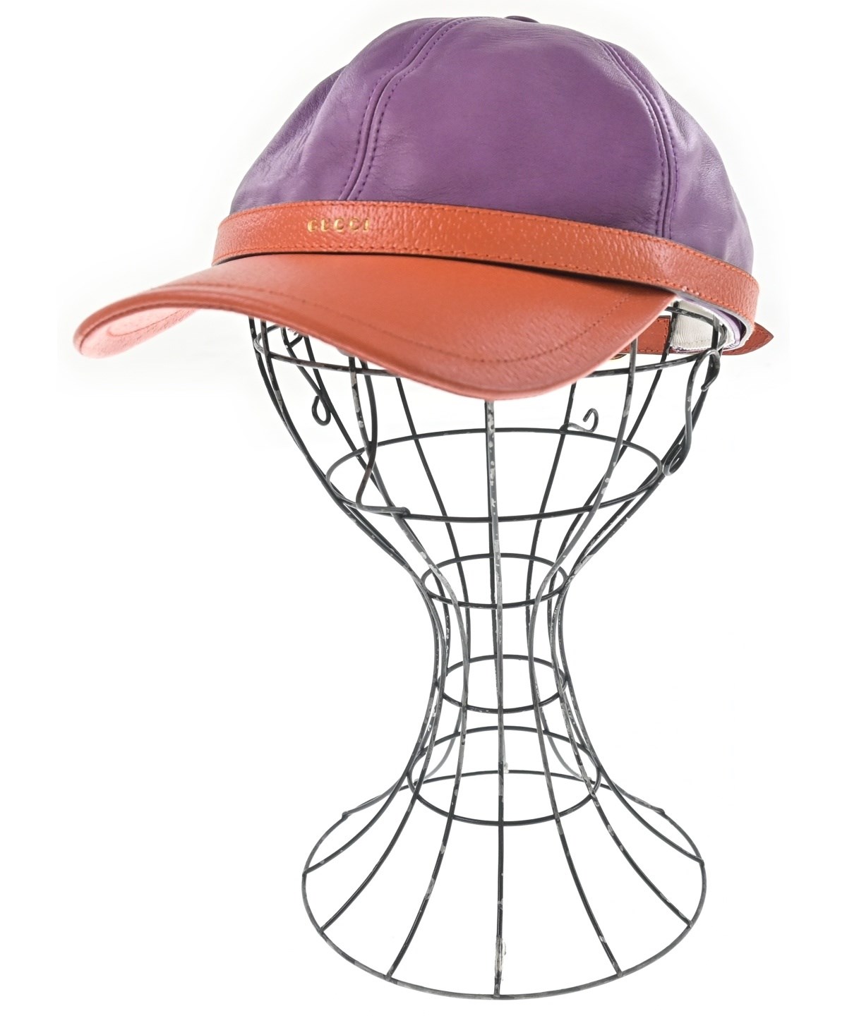 GUCCI（グッチ）キャップ 紫 サイズ:- レディース/2200619403096