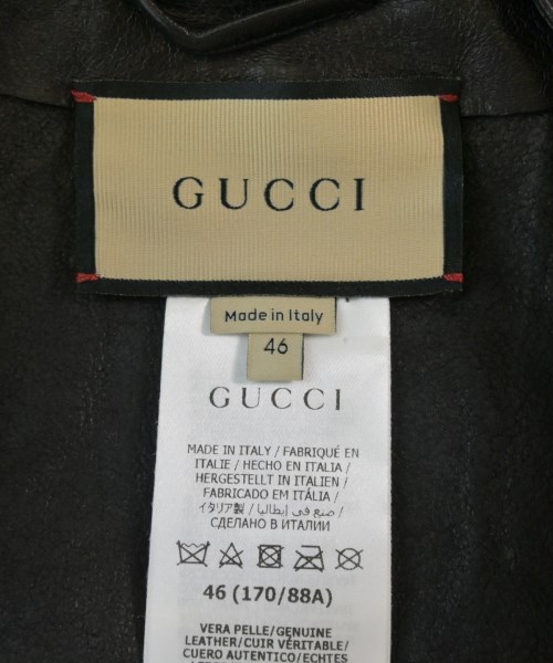 GUCCI（グッチ）ベスト 黒 サイズ:46(XL位) レディース/2200619433055