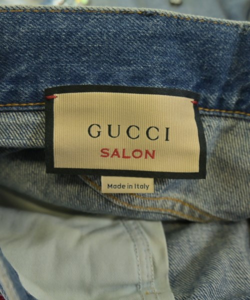 GUCCI（グッチ）ショートパンツ 青 サイズ:30(XL位) レディース/2200619433079