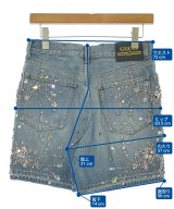GUCCI（グッチ）ショートパンツ 青 サイズ:30(XL位) レディース/2200619433079
