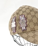 GUCCI（グッチ）キャップ 茶 サイズ:M メンズ/2200619517090