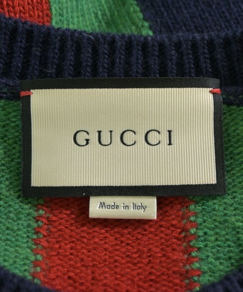 GUCCI（グッチ）ニット・セーター 紺 サイズ:-(M位) メンズ/2200611920058
