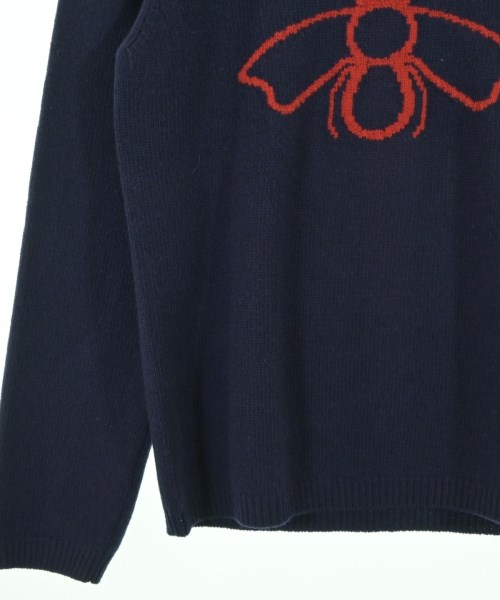 GUCCI（グッチ）ニット・セーター 紺 サイズ:-(M位) メンズ/2200611920058