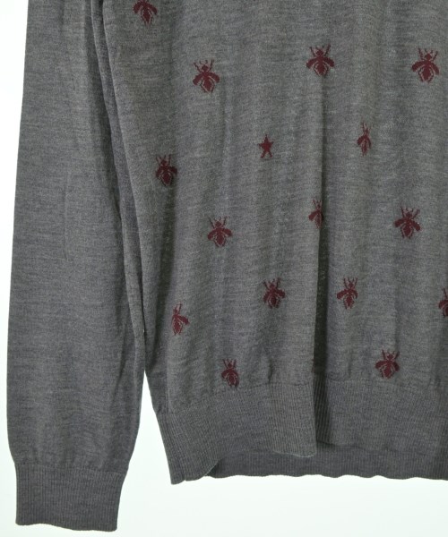 GUCCI（グッチ）ニット・セーター グレー サイズ:M メンズ/2200611920065