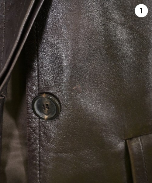 GUCCI（グッチ）ライダース 茶 サイズ:42(M位) レディース/2200619858070