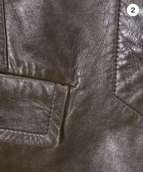 GUCCI（グッチ）ライダース 茶 サイズ:42(M位) レディース/2200619858070