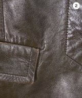 GUCCI（グッチ）ライダース 茶 サイズ:42(M位) レディース/2200619858070