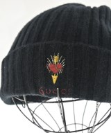 GUCCI（グッチ）ニットキャップ・ビーニー 黒 サイズ:M メンズ/2200612333178