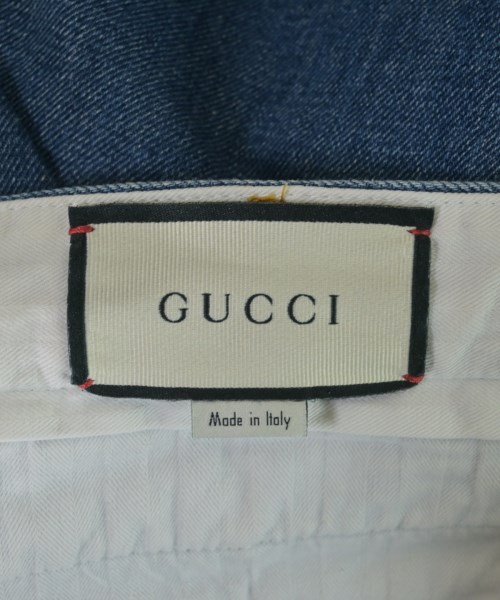 GUCCI（グッチ）デニムパンツ 青 サイズ:34(XS位) メンズ/2200620638043