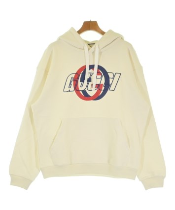 GUCCI ホワイトパーカー マスクデザイン 美品 GUCCI グッチ マニフェスト マスク パーカー スウェット - メルカリ