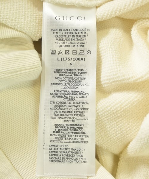 GUCCI（グッチ）パーカー 白 サイズ:L メンズ/2200620814027