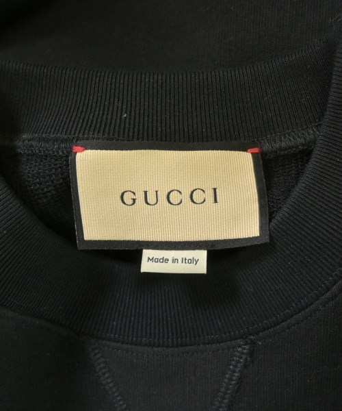 GUCCI（グッチ）スウェット 黒 サイズ:S メンズ/2200620814034