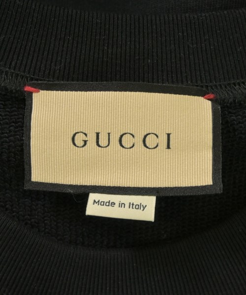 GUCCI（グッチ）スウェット 黒 サイズ:L メンズ/2200620814041