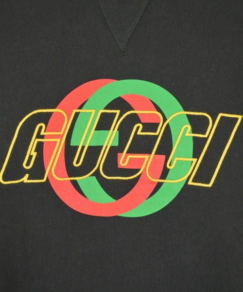 GUCCI（グッチ）スウェット 黒 サイズ:L メンズ/2200620814041