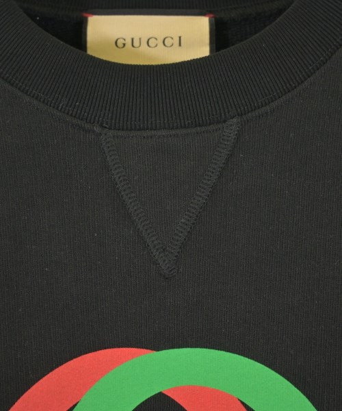 GUCCI（グッチ）スウェット 黒 サイズ:L メンズ/2200620814041