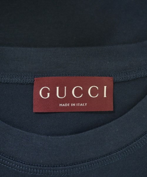 GUCCI（グッチ）Tシャツ・カットソー 紺 サイズ:S メンズ/2200620814058