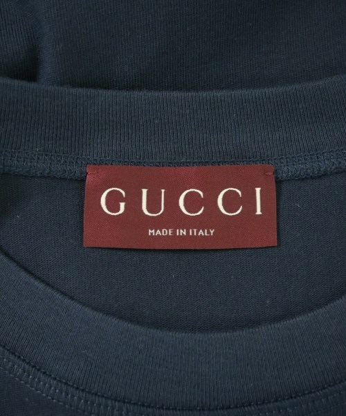 GUCCI（グッチ）Tシャツ・カットソー 紺 サイズ:L メンズ/2200620814065
