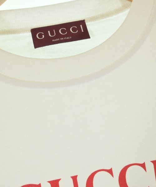 GUCCI（グッチ）Tシャツ・カットソー 白 サイズ:M メンズ/2200620814072