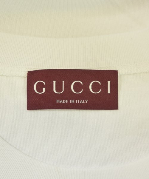 GUCCI（グッチ）Tシャツ・カットソー 白 サイズ:S メンズ/2200620814089